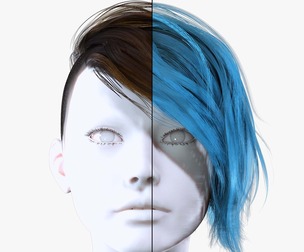 Female Asymmetrical Short Cut