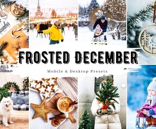 10 Frosted December Lightroom Presets