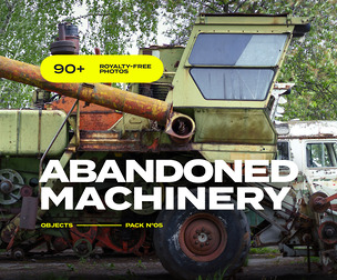 OP05 / Abandoned Machinery — photo reference pack
