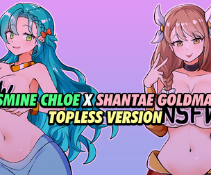 Jasmine Chloe x Shantae Goldmary - TOPLESS VERSION