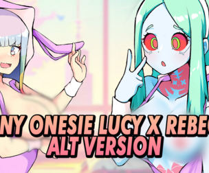 Sexy Bunny Onesie Rebecca x Lucy - ALT VERSIONS