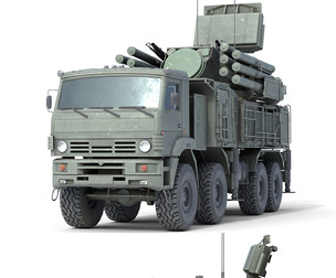 Missile System Pantsir S1 SA-22