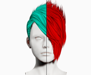 Faux Hawk Female Hair