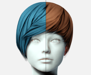 Realistic Hair for Child