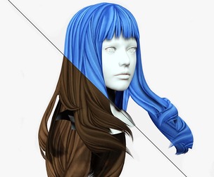 Long Straight Hair