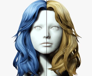Short Wavy Asymmetrical Hair