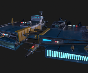Pirate Rebel Spaceship