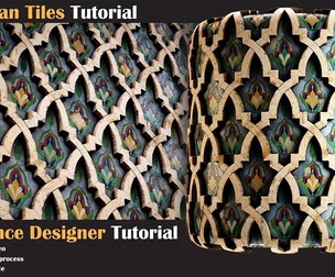 Moroccan Tiles Tutorial - VOL 12