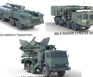 5 Military Vehicles Collection V17