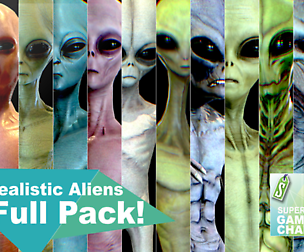 Realistic Aliens Full Pack
