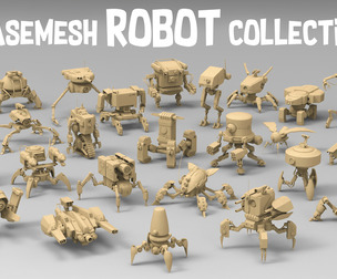 25 basemesh robot collection 3