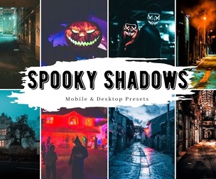 10 Spooky Shadows Lightroom Presets