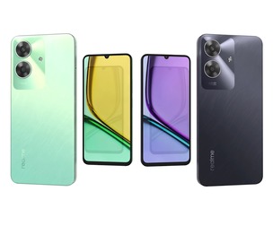 Realme C61 Purple And Green