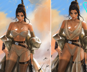 Rey light (Star Wars)+All versions.