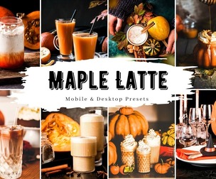 10 Maple Latte Lightroom Presets