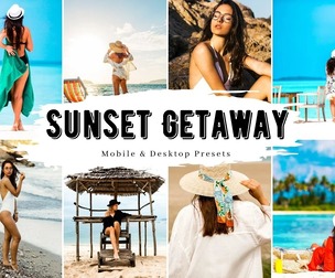 10 Sunset Getaway Lightroom Presets