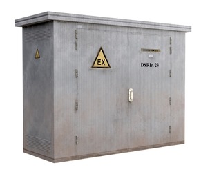 LowPoly electric meter box