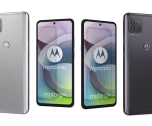 Motorola Moto G 5G Frosted Silver And Gray