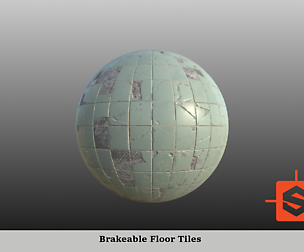 Breakable Floor Tiles