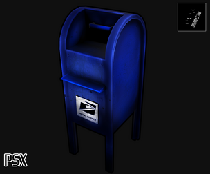 Mailbox Psx - 3D Model