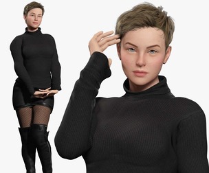 Amelia - Black Elegance Midnight