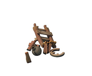 Game Model - Broken Car