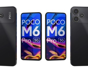 Xiaomi Poco M6 Pro Black And Green