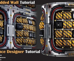 Scifi Padded Wall Tutorial - VOL 09