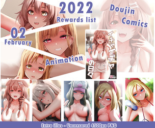 2022-02 Patreon rewards pack