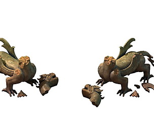 Game Model - Broken Funeral Evil stone beast