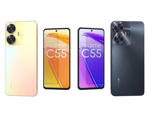 Realme C55 Black And Gold