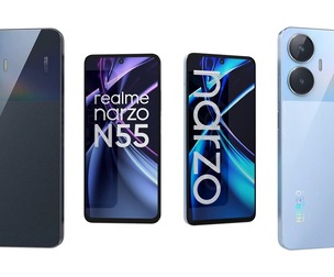 Realme Narzo N55 Black And Blue