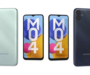 Samsung Galaxy M04 Blue And Green