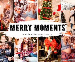 10 Merry Moments Lightroom Presets