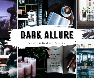10 Dark Allure Lightroom Presets