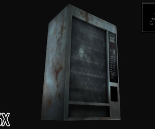 Vending Machine Psx - 3D Model