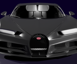 High-Quality Bugatti Chiron Sport 3D Model