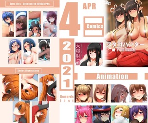 2021-04 Patreon rewards pack