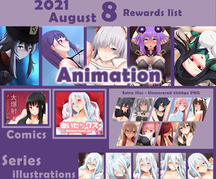 2021-08 Patreon rewards pack