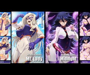 Midnight + Mt. Lady (MHA) PACKS
