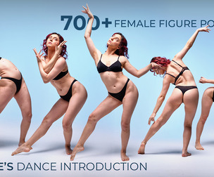 700+ Female Figure Poses - Dance Introduction