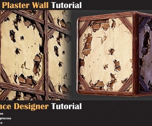 Stylized Plaster Wall Tutorial - VOL 04