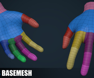 Gloves Basemesh