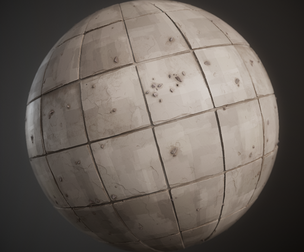 Stylized Concrete Tiles