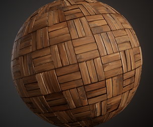 Stylized Fingerblock Wood