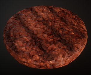 Stylized Burger Meat