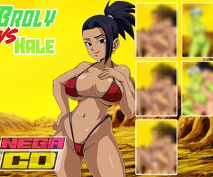 Broly vs Kale 01