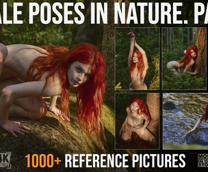 1000+ Female Poses in Nature Part 2