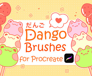 Japanese Procreate Brushes Dango