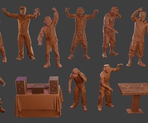 Male Music DJ MMDJM Pack 1